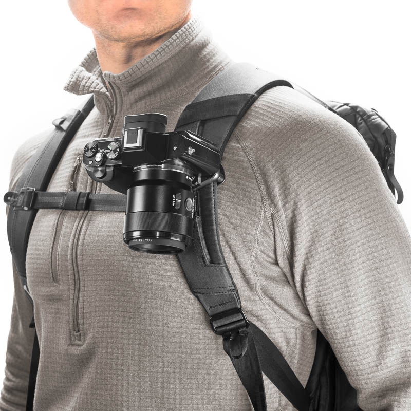 Peak Design Capture Clip v3 avec plaque standard - Noir - Clip pour appareil photo