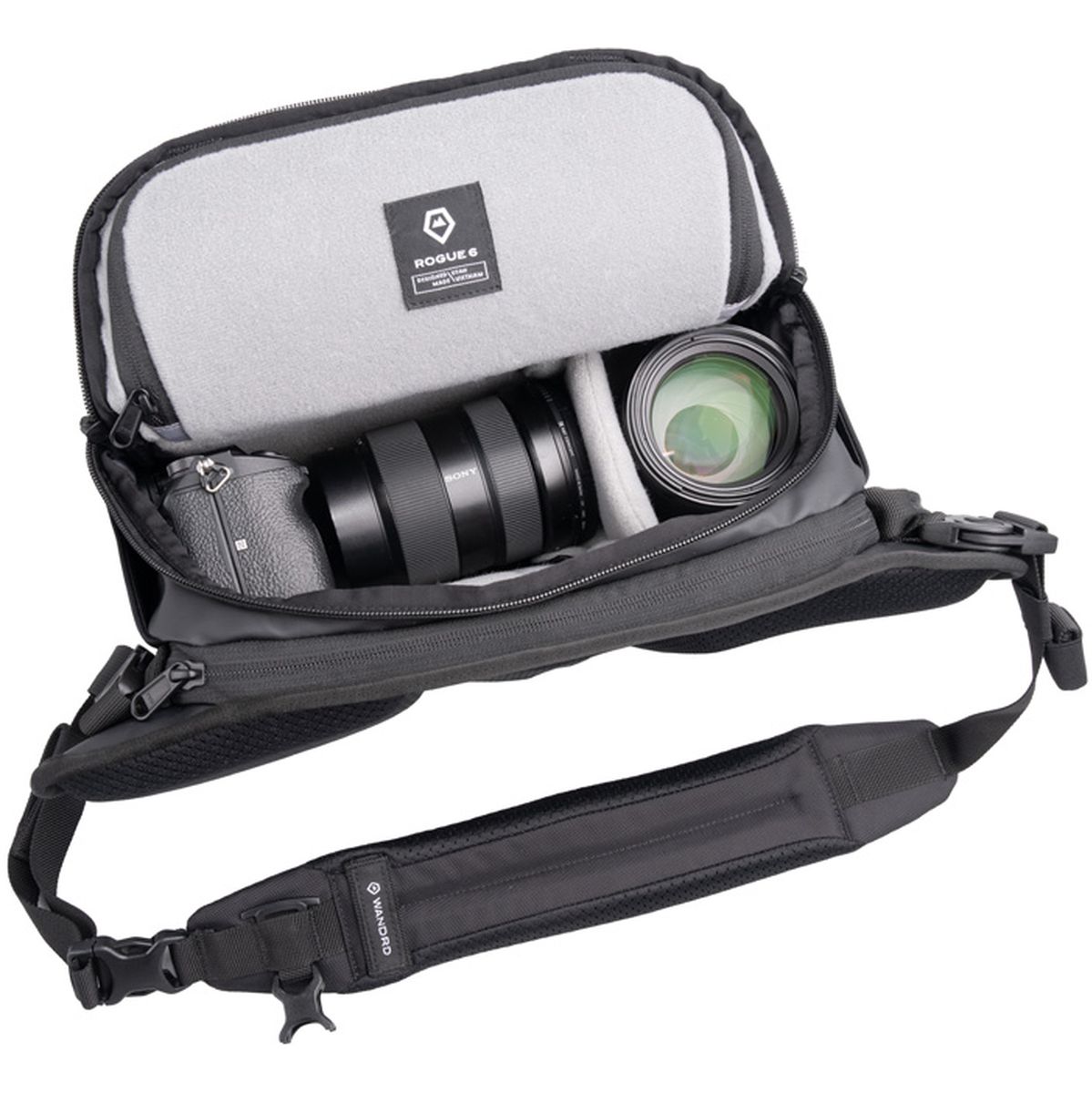 WANDRD Rogue Sling 6l Black V2 (+ Gratis WANDRD Socks)