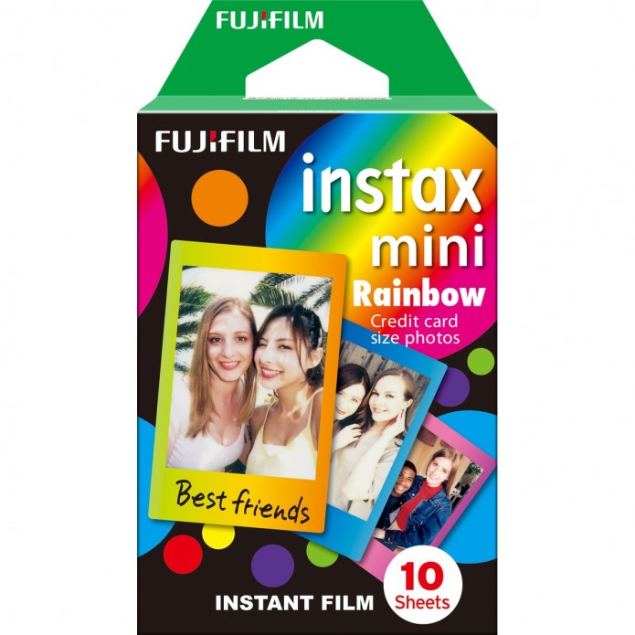 Film instantané Fujifilm Instax Mini Rainbow (10 photos)