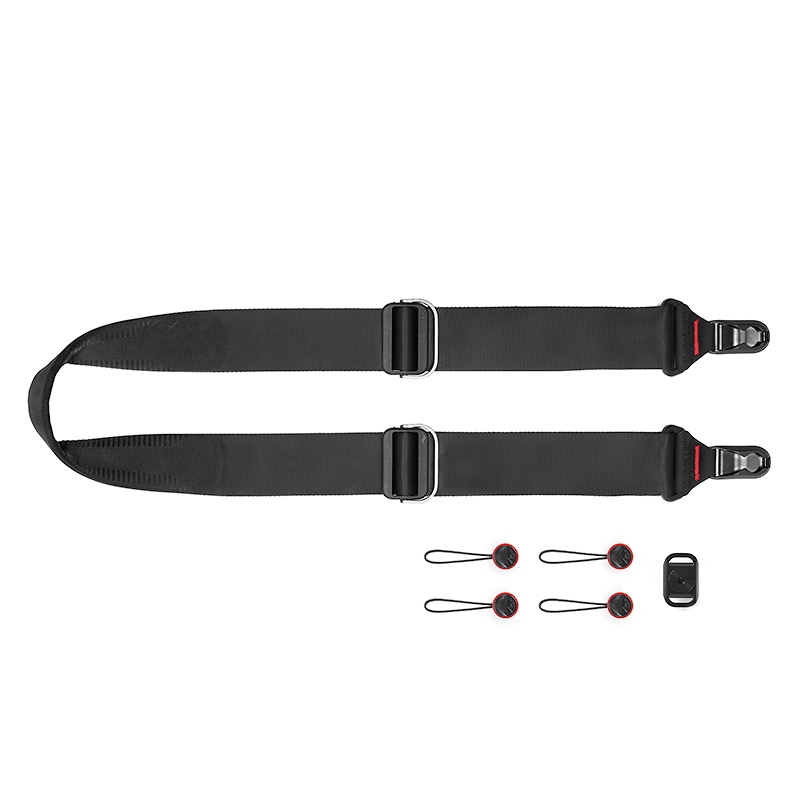 Peak Design Slide Black - Sangle pour appareils photo reflex numériques de taille moyenne et grande