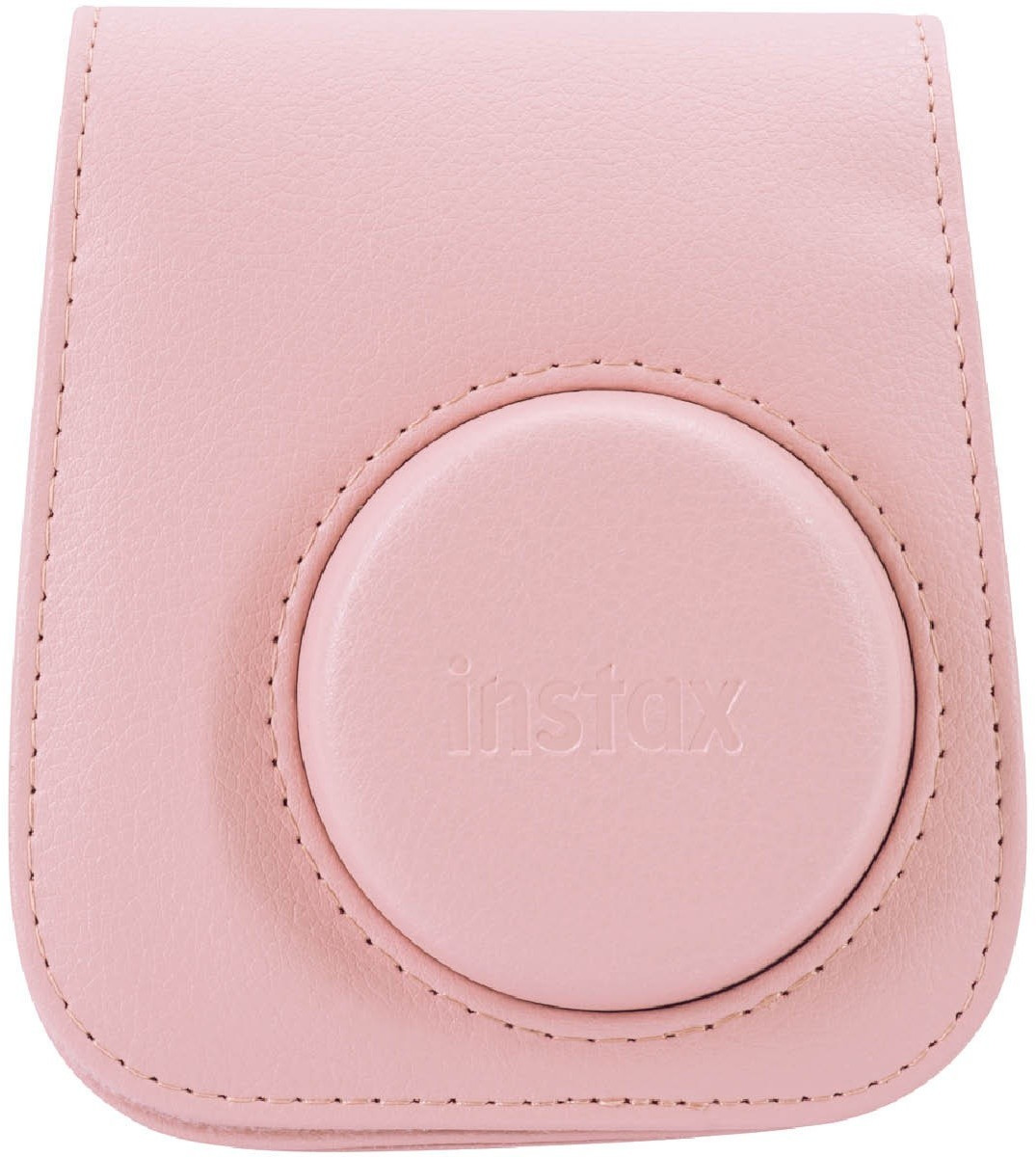 Étui Fujifilm Instax Mini 11 rose poudré, en simili cuir résistant