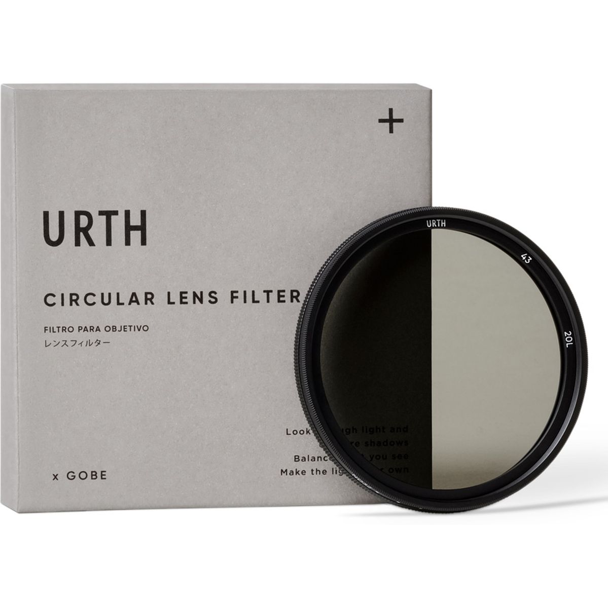 Urth 37 mm ND2-32 (1-5 Stop) Variable ND Objektivfilter (Plus+)